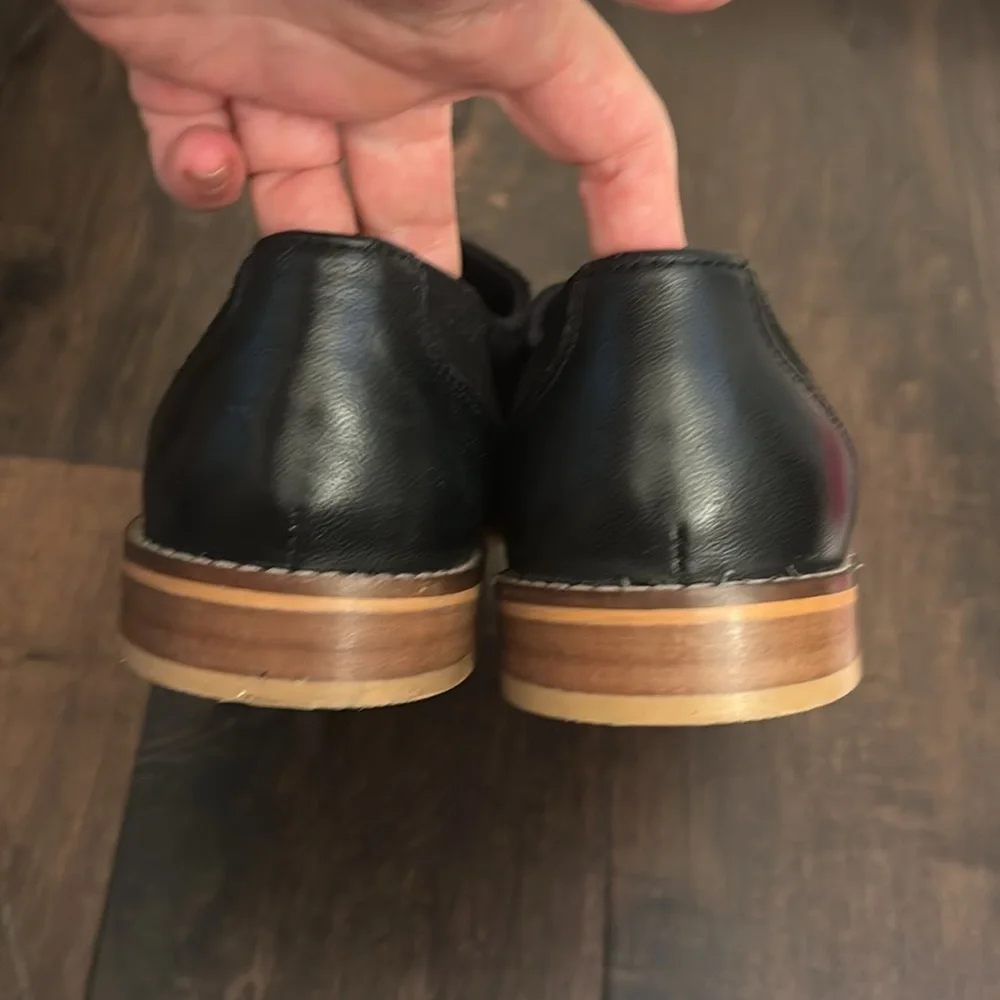 ASOS Suede Vinyl Oxford Dress Shoes